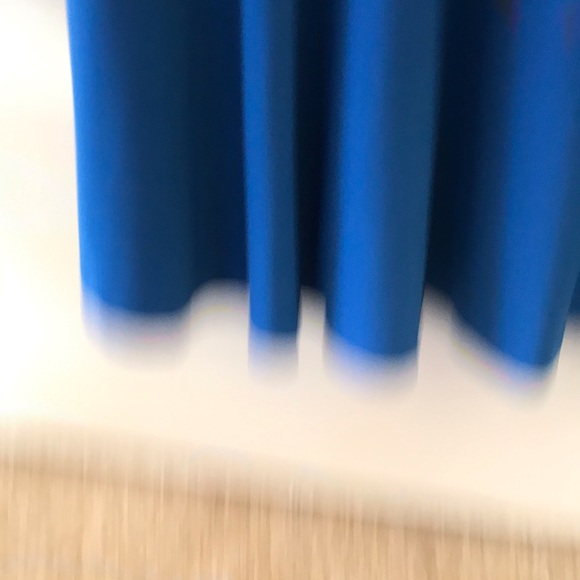 Blue peplum top - Picture 4 of 4